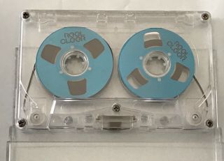 Reel Cleer Tape Cassette Vintage Blue Metal Reels Blank Greatest Hits Rare