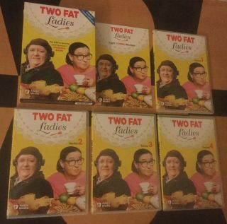 Two Fat Ladies Complete Series 24 Eps 2008 4 - Disc Boxed Set Rare Oop Acorn Media