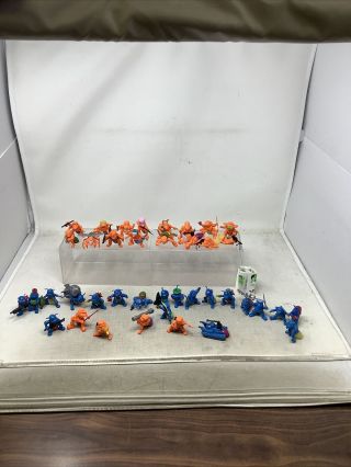 Vintage Hasbro 1987 Complete Set Of 40 With Weapons Army Ants Rare