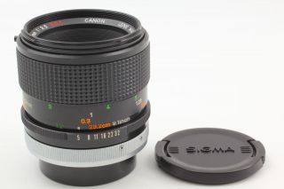 [exc,  5] Rare " O " Lens Canon Fd 50mm F/3.  5 S.  S.  C.  Ssc Macro Lens From Japan