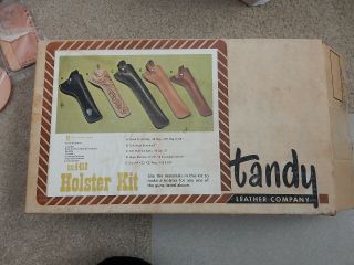 Vintage Tandy 4418 Leather Holster Kit Rare