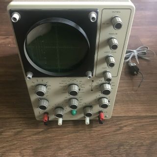 Rare Heathkit Model 10 - 18 Laboratory Oscilloscope - 4 Parts/ Repair