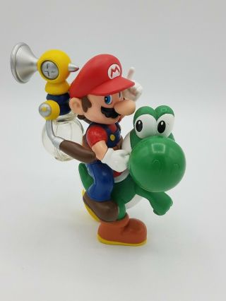 Joyride Nintendo Power Presents Mario Sunshine & Yoshi Action Figure Rare
