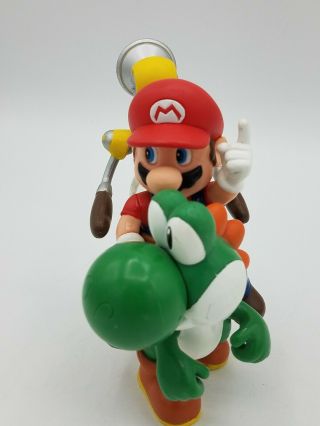 Joyride Nintendo Power Presents Mario Sunshine & Yoshi action figure Rare 2