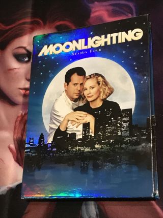 Moonlighting: Season 4 Dvd Set Bruce Willis Rare Oop