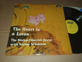 Michael Garrick Sextet - The Heart Is A Lotus - Rare Uk Jazz Argo Zda 135 - Nm/vg,