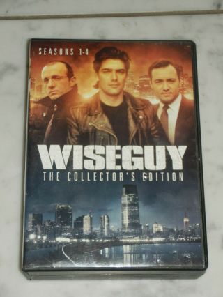Wiseguy: Seasons 1 - 4 (dvd,  2010,  13 - Disc Set,  Collectors Edition) 1,  2,  3,  4 Rare