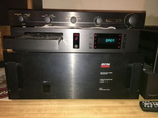 Audiophile Adcom Gfa - 555 Power Amp Rare Rack Mount Version Gorgeous Sonics