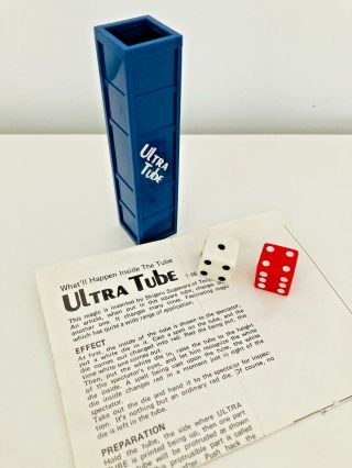 Ultra Tube T - 86 By Tenyo Magic Rare Japanese Magic Trick Conjuring Prop Effect
