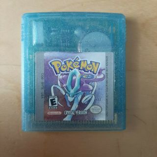Pokemon Crystal Version Authentic (game Boy Color) Nintendo Rare