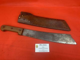 Ww1/ww2 Era French Coup Coup Colonial Machete Dagger Sword Knife Rare