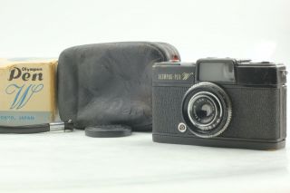 Rare Box [exc,  5] Olympus Pen W Wide Half Frame Camera E.  Zuiko - W Lens From Japan