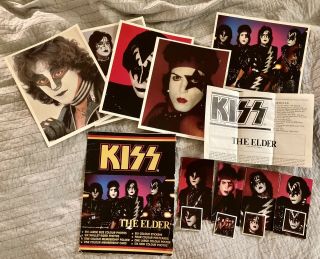 Kiss Army Australia Music From The Elder Fan Club Kit 1981 Aucoin Rare