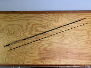 Rare Vintage St.  Croix Green Fiberglass Fly Fishing Rod 09ff - 80ml 8 Foot