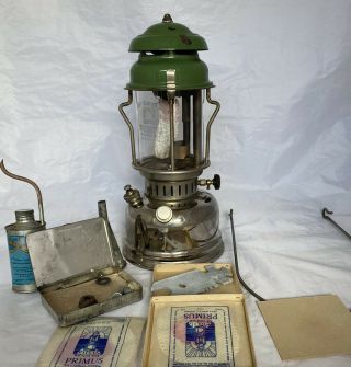 Primus 991 Lantern Lamp.  Radius,  Optimus.  Rare Old Year 1939 2