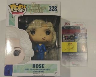 Betty White The Golden Girls Rose Rare Signed Autographed Funko Pop 328 Jsa