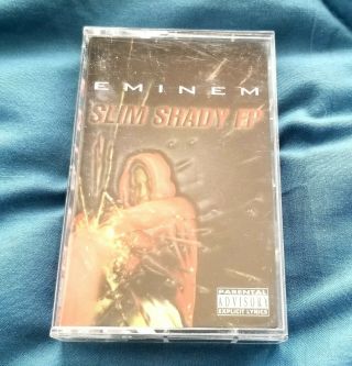 Rare Eminem Slim Shady Ep Cassette Tape Hip Hop Rap