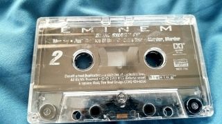 RARE Eminem Slim Shady EP Cassette Tape Hip Hop Rap 4
