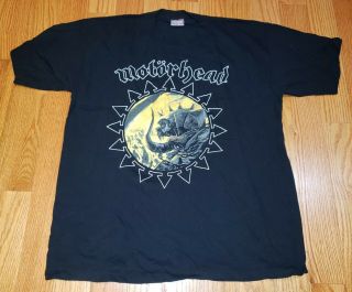 Motorhead Mega Rare Vtg 2000 We Are Official Tour T - Shirt Xl Unworn Lemmy