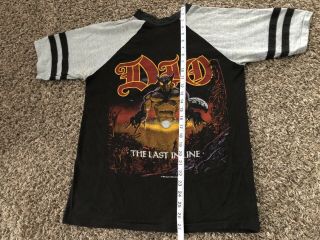 Vintage DIO The Last in Line 1984 Tour Shirt Large Concert Rare 6