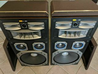 Rare Vintage Speaker System Sony Ss - 860 Made And Released Only In Japan
