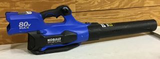 Kobalt 80 Volt Max Brushless Blower 140mph Rare Tool Only