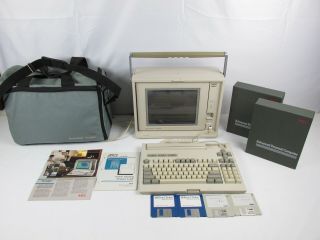 Vintage Nec Powermate Portable Computer Apc Iv Apc - H701 Early Laptop Rare Find