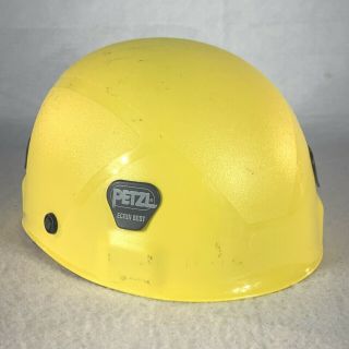 Petzl Ecrin Best Clip Caving Helmet Yellow 53 - 63 Cm.  Rare