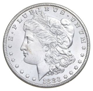 Rare - 1883 - Cc Morgan Silver Dollar - Very Tough - High Redbook 615