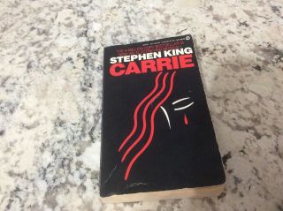 Stephen King’s Carrie Signet 1988 Musical Playbill Book Cover Rare