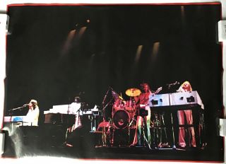 Supertramp Vintage Big O Concert Shot Rare Poster