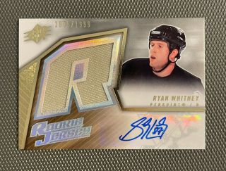 05/06 SPX Rookie Jersey Sidney Crosby Error Autograph Auto RARE RC SP 239 2