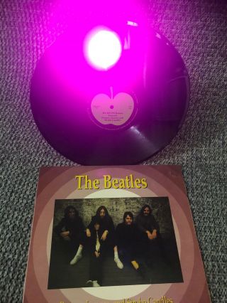 The Beatles Lp 1991 Rare Posters,  Incense,  And Strobe Candles V.  G