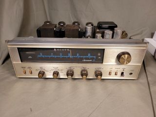 Vintage H.  H.  Scott 345 Tube Fm Stereomaster Receiver / Amp & Rare