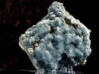 3.  3 Lbs Rare Blue Fluorite & Bright Calcite Mineral Specimen From Daye,  China