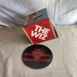 The Wiz Rare 3 - D Record Store Promo Hanging Mobile Display - 1978