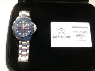 Extremely Rare Swc Mens Automatic Divers Watch.