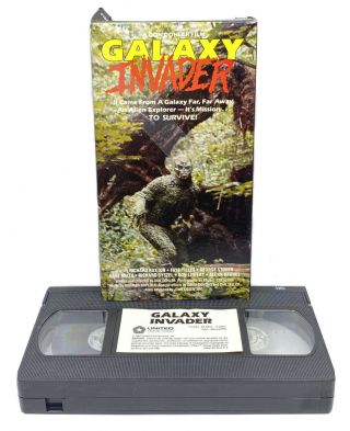 Galaxy Invader 1985 Vhs Don Dohler 