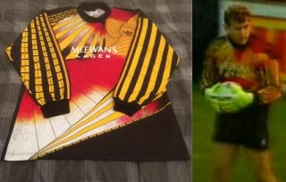 Very Rare Vintage Rangers Goalkeeper Shirt 1992/93 Goram Retro Excel Xl