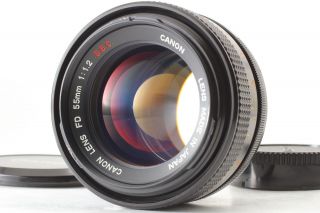 Rare " O ",  Canon Fd 55mm F1.  2 S.  S.  C.  Ssc Mf Standard Lens From Japan