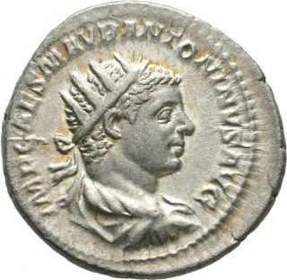 Lanz Rome Ar Antoninianus Elagabalus Victory Wreath Palm Very Rare @tek519