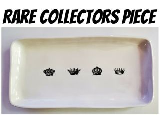 Rare Rae Dunn Crown Tray Have A Royal Day Magenta Boutique Mothers Day Gift