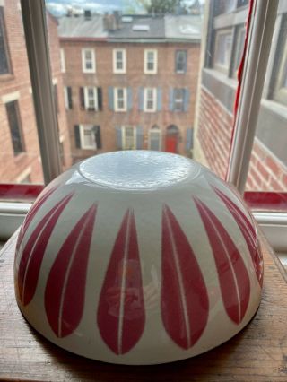 Vintage Cathrineholm Rare Pink Lotus 5.  5” Enamel Bowl Collectible Gift Display
