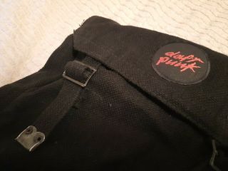 Daft Punk RARE 1997 PROMO ONLY Homework Canvas Rucksack Bag.  RARE 5