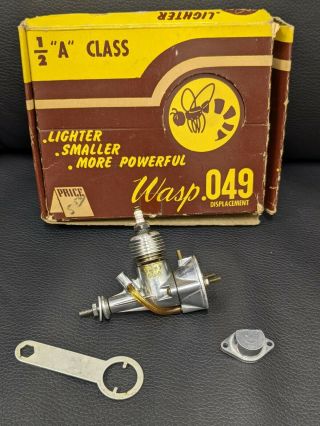 Very Rare Atwood Wasp.  049 Model Airplane Engine