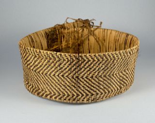 Vintage Papua Guinea - Woven Reed Waist Belt - Rare