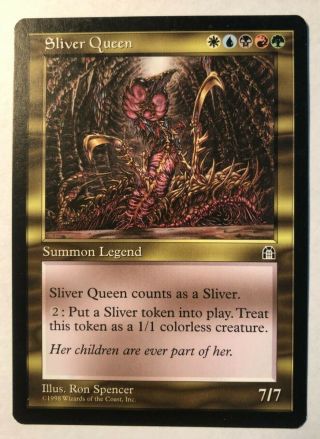 Sliver Queen - Magic The Gathering Mtg - Stronghold Rare Card