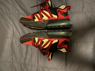 Nike Air Max 270 Bowfin Mens Size 9.  5 Red/yellow Very Rare
