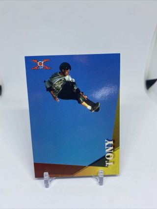 Tony Hawk Rookie Card Skateboard Espn X - Games Generation $$ Rare 1994 Extreme Rc