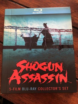Shogun Assassin: 5 Film Collectors Set (blu - Ray Disc,  2012,  2 - Disc Set) Oop Rare